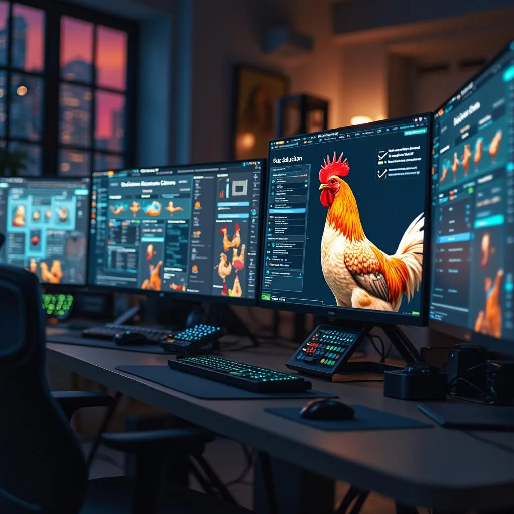 Game development workspace