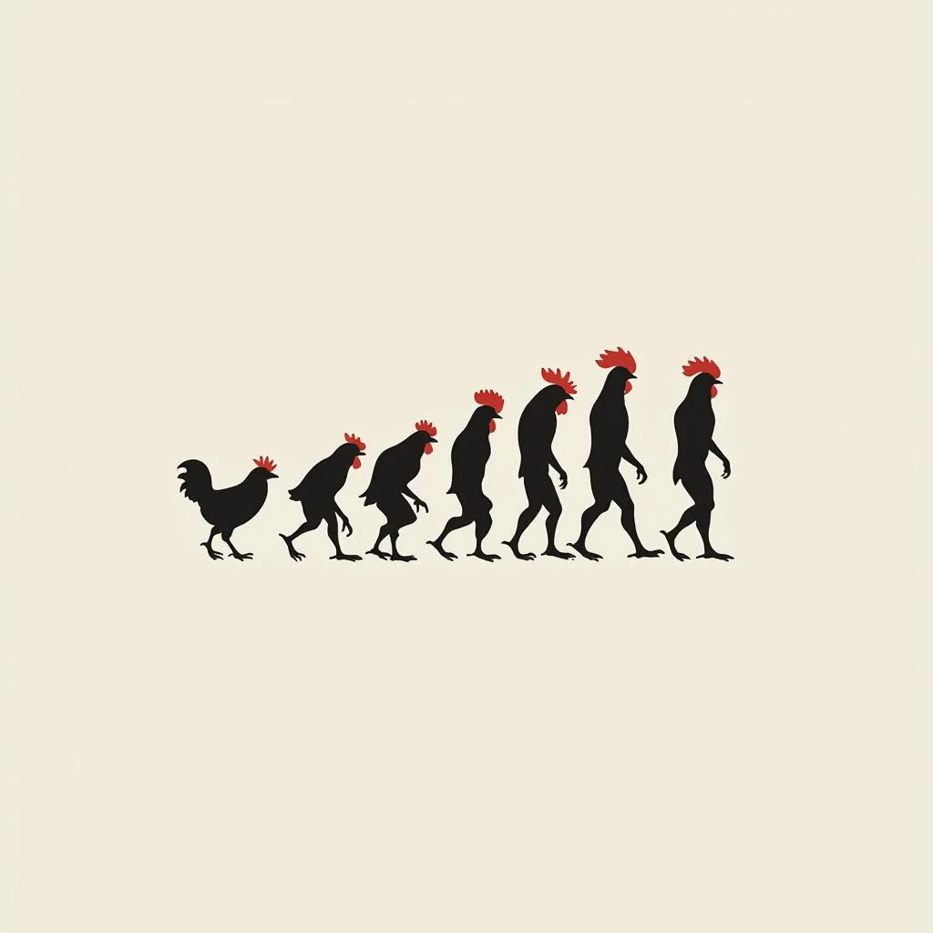 Chicken Evolution Footer Logo