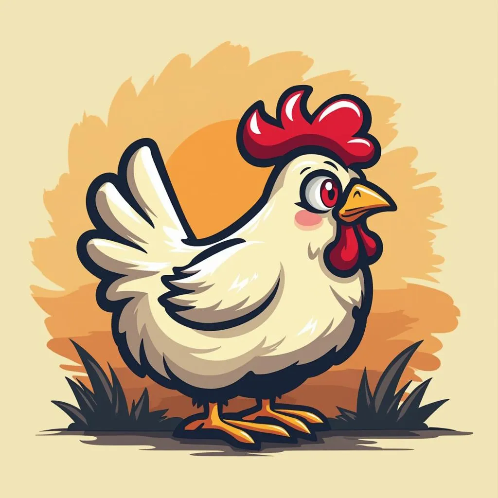 Chicken Evolution Logo